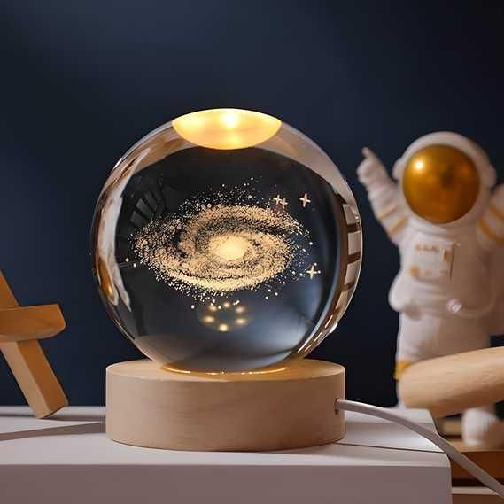 3D Crystal Lamp Ball(Assorted Design) - Veesho
