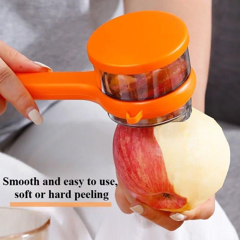 Multifunctional Vegetable & Fruit Peeler with Integrated Storage Box - Veesho