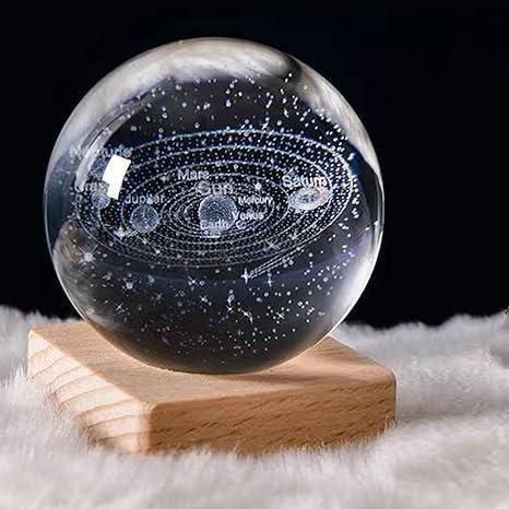 3D Crystal Lamp Ball(Assorted Design) - Veesho