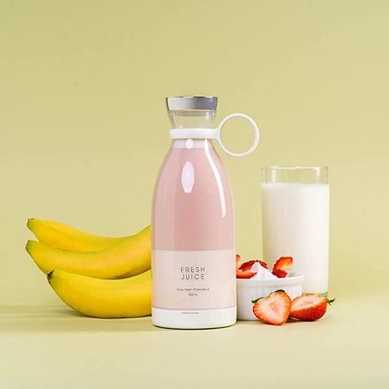 TravelMate Portable Mini Juice Blender – Fresh & Healthy Smoothies Anywhere! -Veesho
